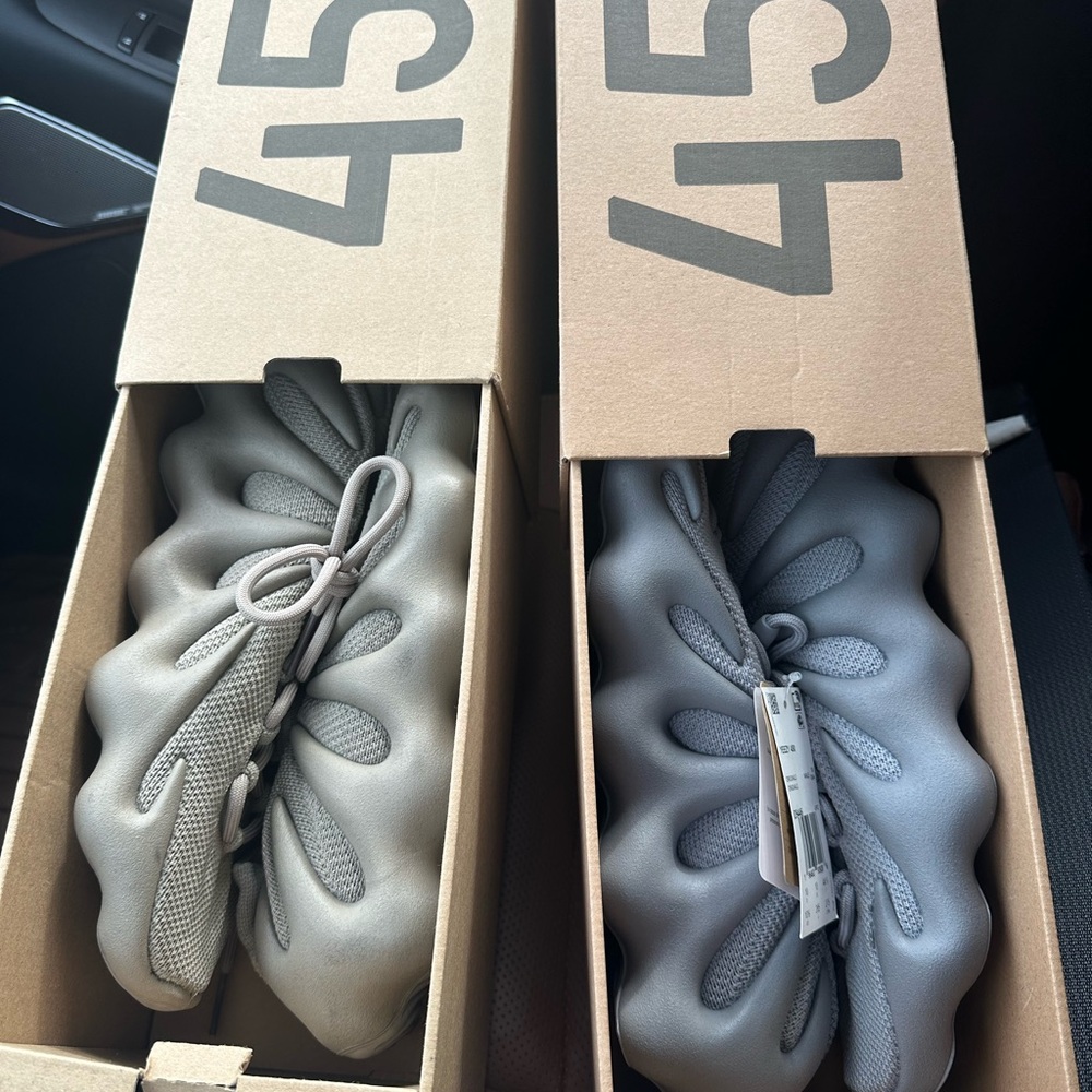Yeezy Men's Shoes - Gray and Tan